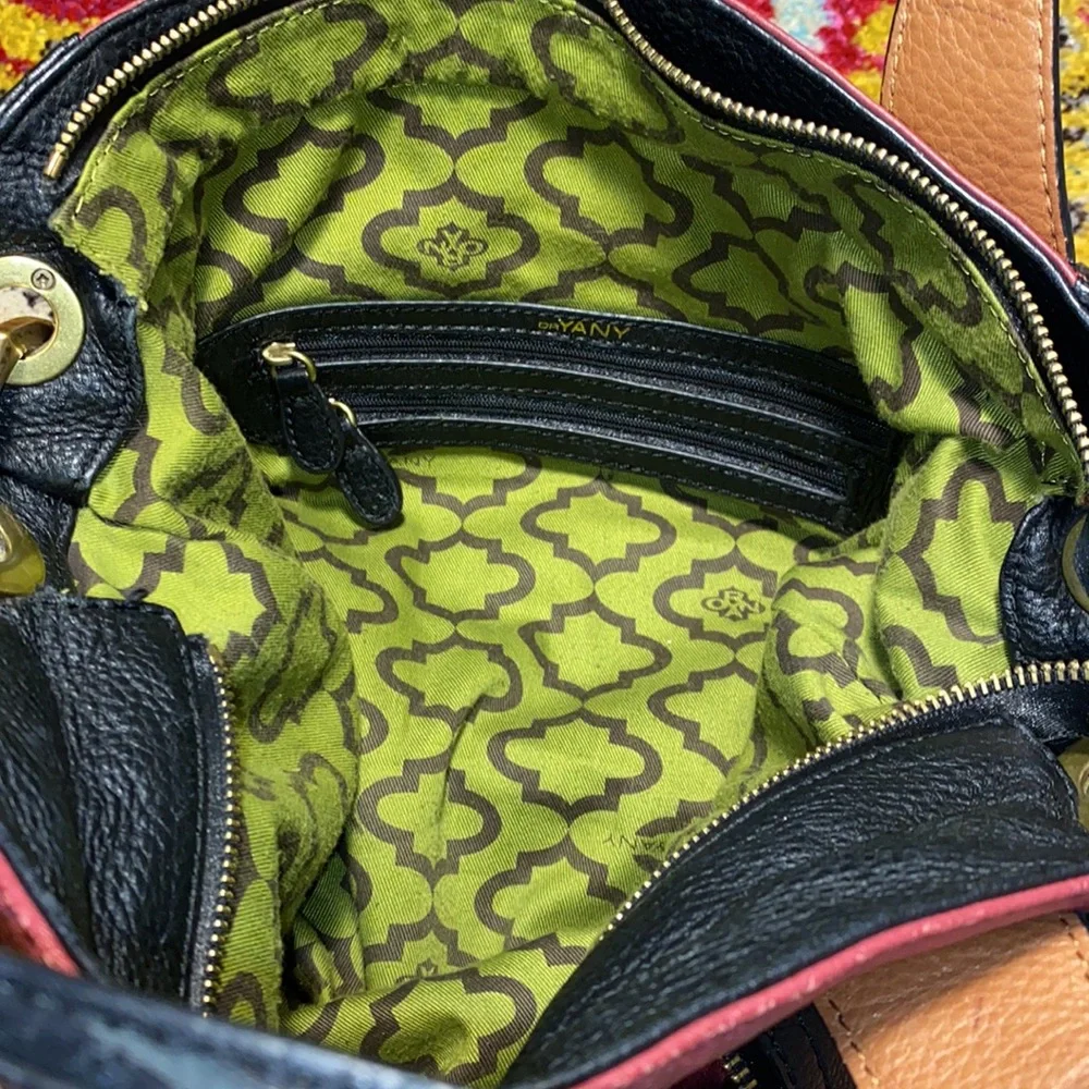 Oryany Lian Color Block Zip Satchel Bag - Picture 7 of 10